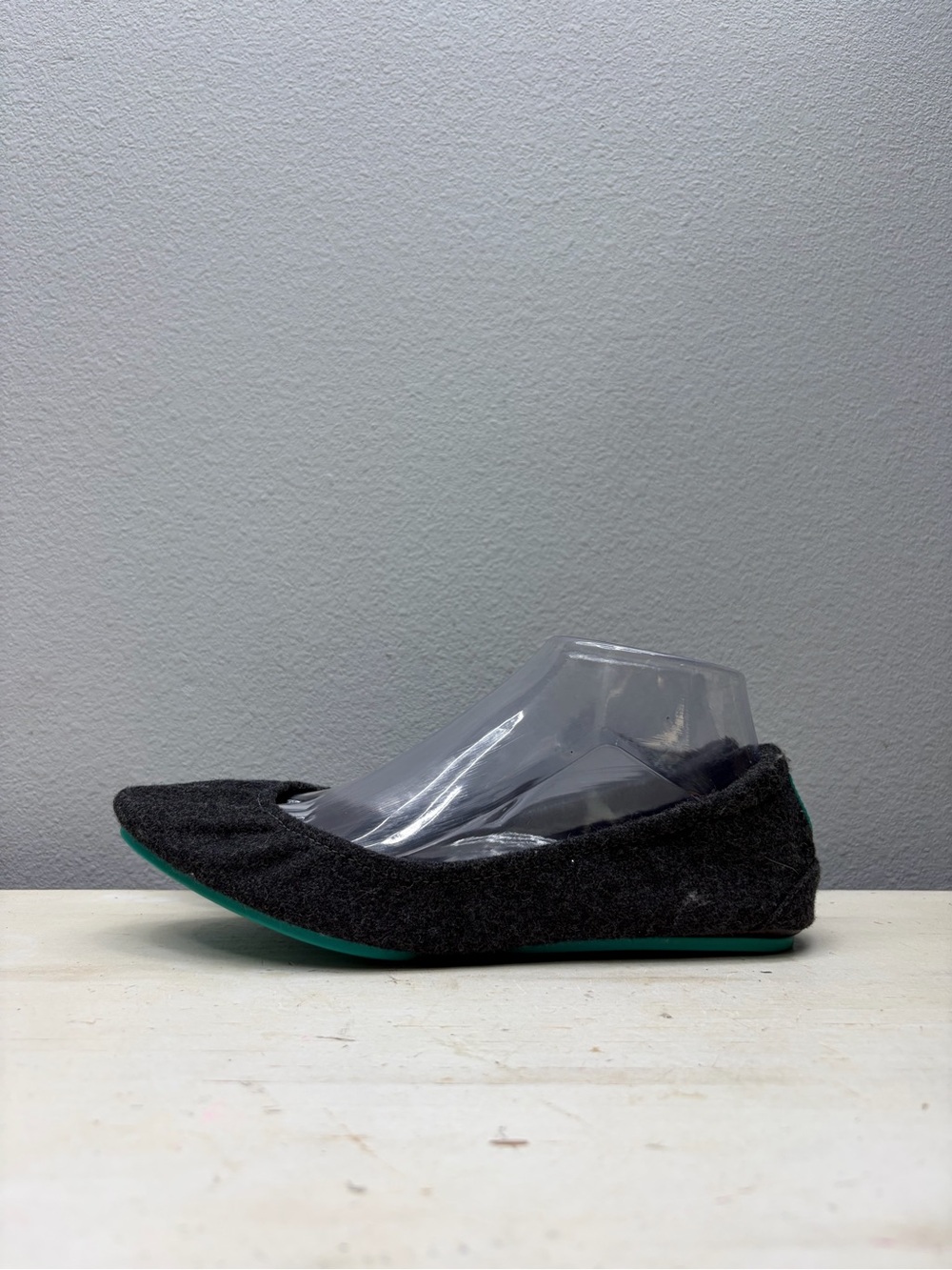 Tieks Greystone Vegan Wool Flats Size 9